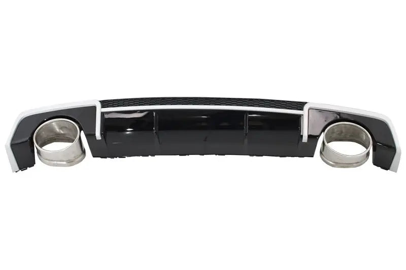 Heckschürze Volant Diffusor & Endrohre Passend Für Audi A3 8V Limousine Cabrio (2012-2015) RS3 Design KITT