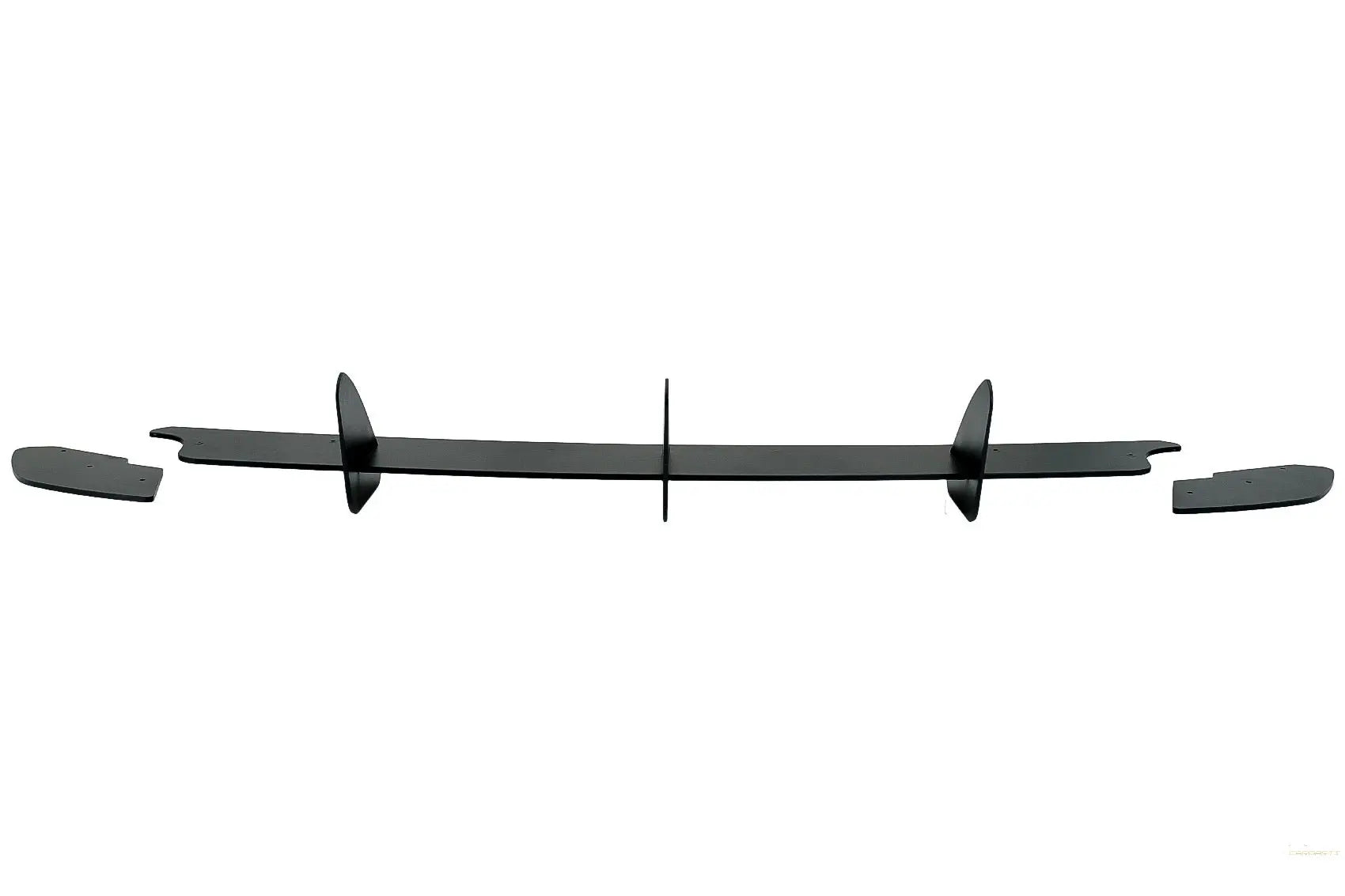 Heckschürzenansatz Für Diffusor Und Hecksplitter Passend Für VW Golf VI 6 GTI (2008-2013) Schwarz KITT