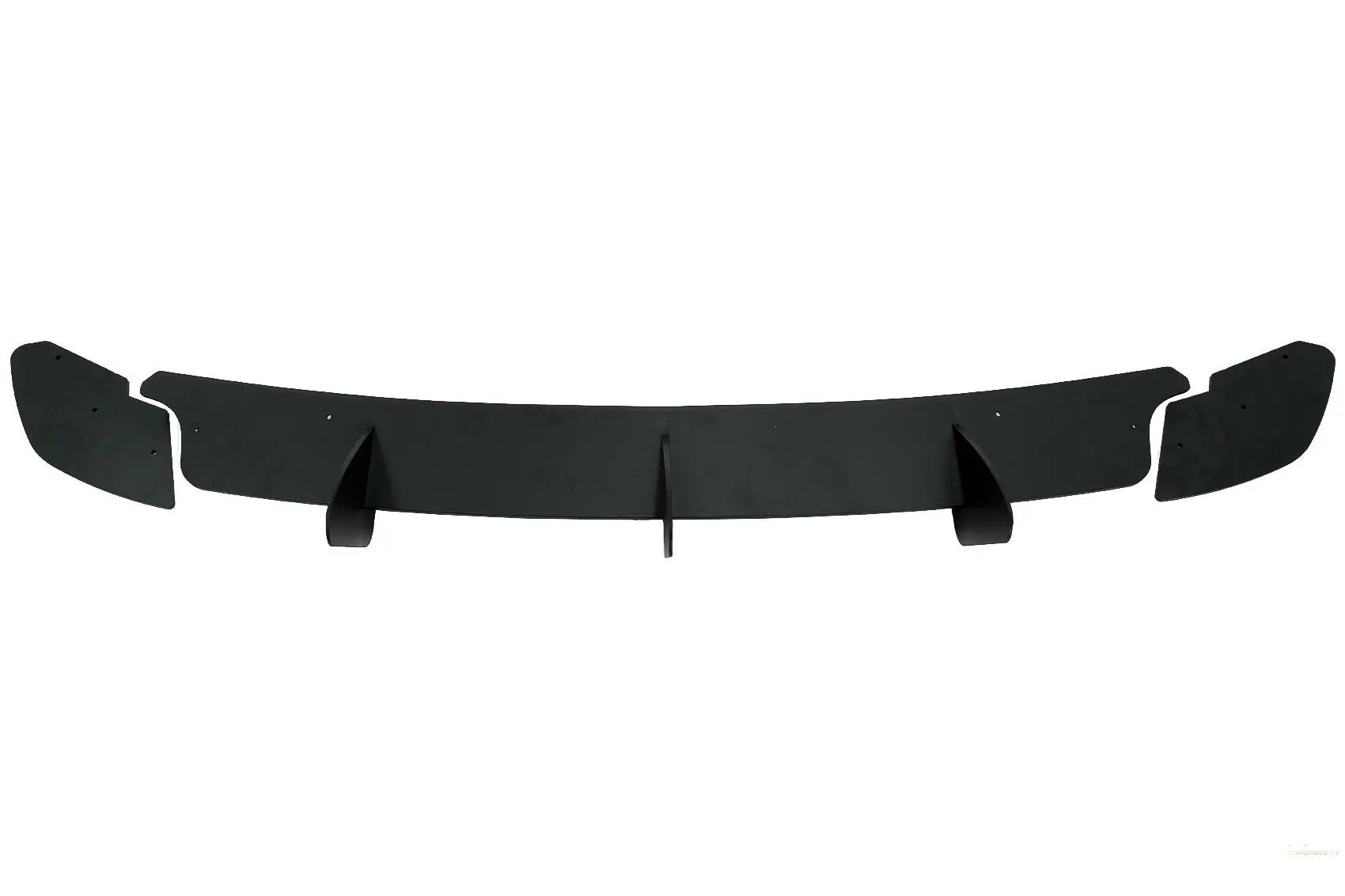 Heckschürzenansatz Für Diffusor Und Hecksplitter Passend Für VW Golf VI 6 GTI (2008-2013) Schwarz KITT