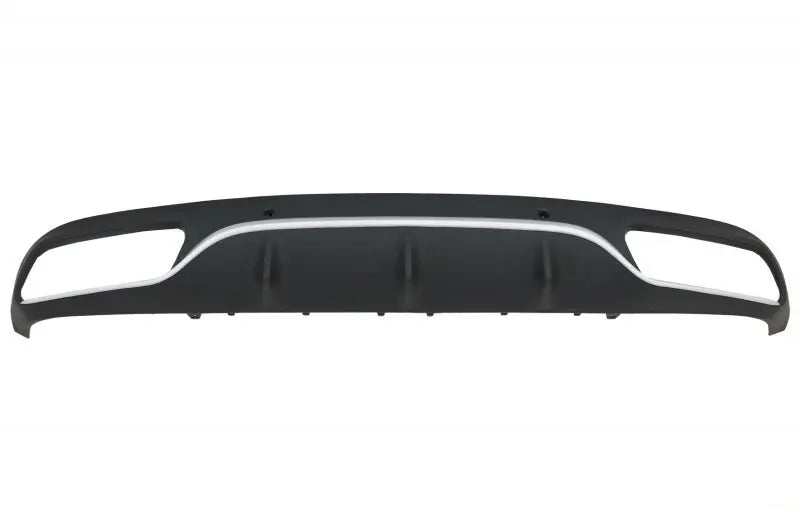 Heckschürzendiffusor Mit Auspuffendrohren Passend Für Mercedes C-Klasse C205 A205 Coupé Cabriolet (2014-2019) C63 Design KITT