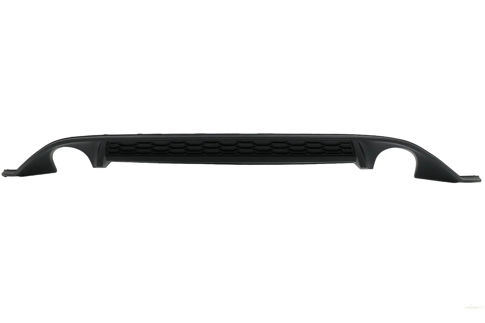 Heckschürzendiffusor Mit Doppelauslass Für Einzelne Endrohre Passend Für VW Golf 7 VII (2013-2016) GTI-Design KITT