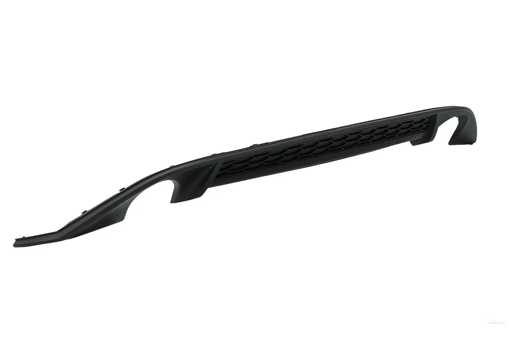 Heckschürzendiffusor Mit Doppelauslass Für Einzelne Endrohre Passend Für VW Golf 7 VII (2013-2016) GTI-Design KITT