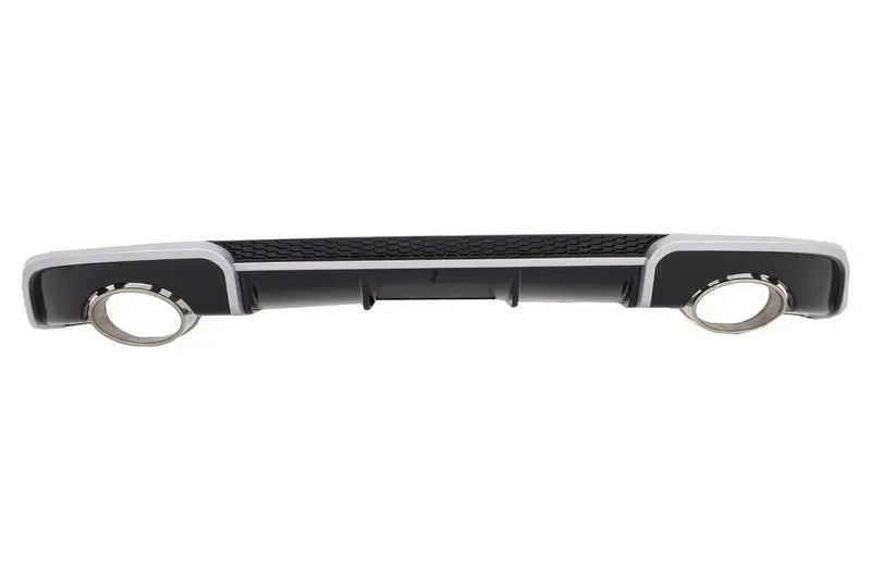 Heckschürzendiffusor Mit Endrohren Passend Für Audi A3 8V Hatchback Sportback (2012-2015) RS3 Design KITT