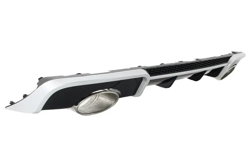 Heckschürzendiffusor Mit Endrohren Passend Für Audi A3 8V Hatchback Sportback (2012-2015) RS3 Design KITT