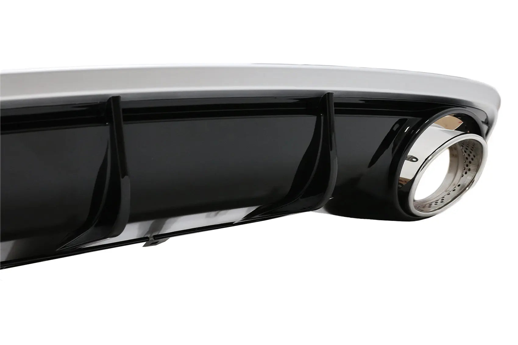 Heckschürzendiffusor Mit Endrohren Passend Für Audi A7 4G Facelift (2015-Up) RS7 Design Nur Für S7 S-Line KITT