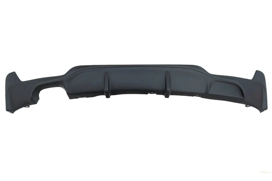 Heckschürzendiffusor Passend Für BMW 4er F32 F33 F36 (2013-) Coupé Cabrio M Performance Design Links Doppelauslass KITT