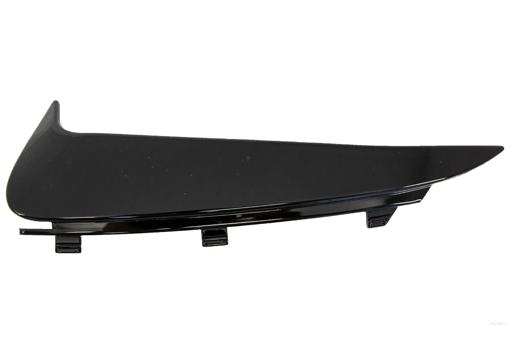 Heckschürzenklappen Seitenfinnen Flics Passend Für Mercedes C-Klasse W205 (2014-2020) Piano Black KITT