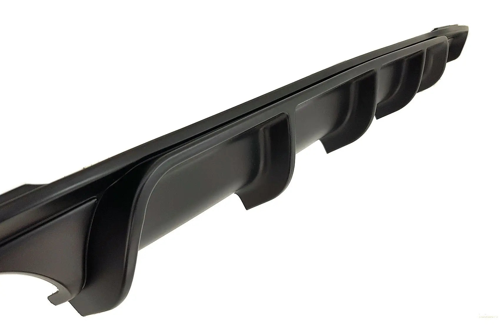 Heckschürzenspoiler Volant Diffusor Doppelauslass Auspuff Endschalldämpfer Passend Für BMW 3er F30 F31 (2011-2019) Limo Touring M Design KITT