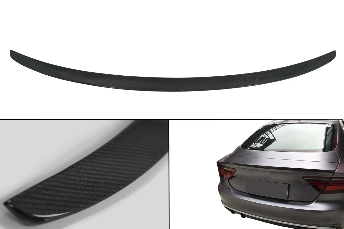 Heckspoiler Passend Für Audi A7 4G8 S7 RS7 (2011-2017) Echtcarbon KITT