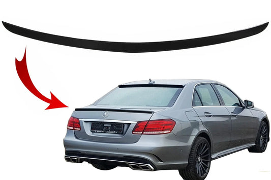 Heckspoiler Passend Für Mercedes E-Klasse W212 (2009-2016) Klavierlack Schwarz KITT