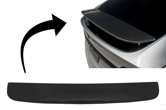 Heckspoileraufsatz Flügel Passend Für Tesla Model X (2015) Echtcarbon KITT