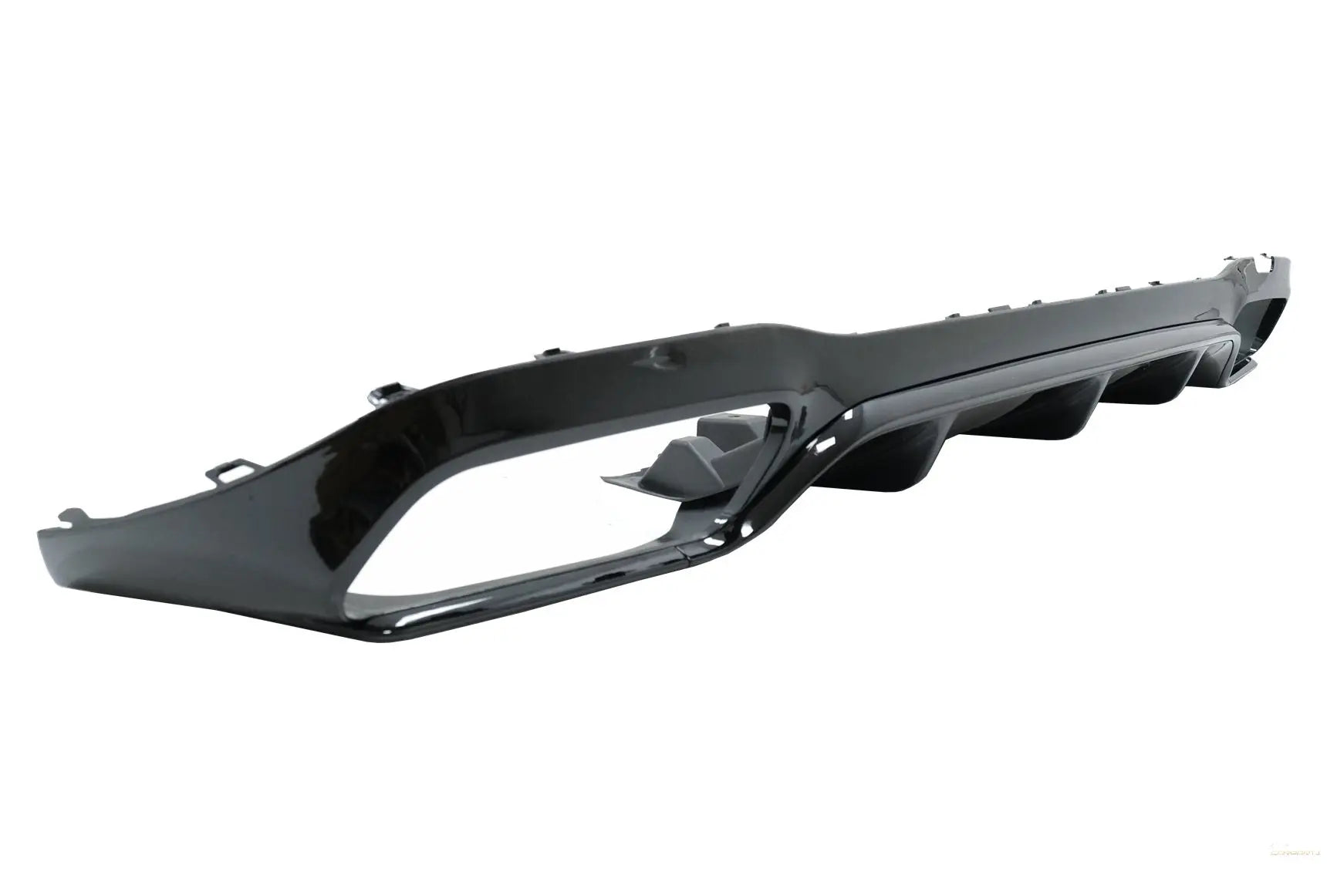 Heckstoßstange Luftdiffusor Passend Für Mercedes E-Klasse W213 AMG Line (2016-Up) E63 Design Piano Black KITT