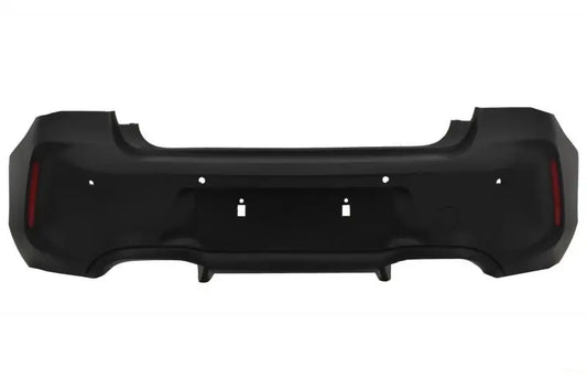 Heckstoßstange Passend Für BMW 1er F20 F21 LCI (2015-06.2019) Mit Zwei Doppelauspuffrohren Aus Kohlefaser Im M2-Design KITT