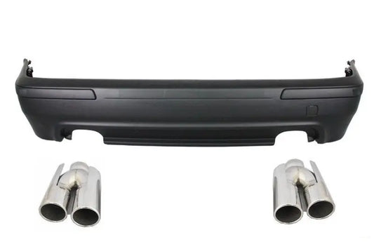 Heckstoßstange Passend Für BMW 5er E39 (1995-2003) Doppelauslass M5 Design Und Endschalldämpfer Acs Design KITT