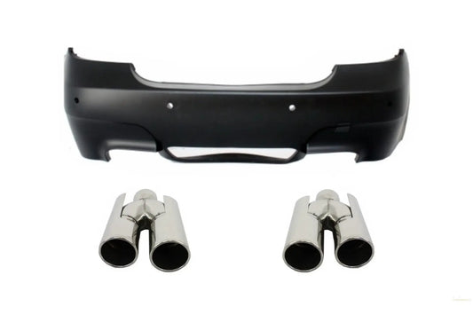 Heckstoßstange Passend Für BMW 5er E60 (2003-2007) M5 Design PDC Mit Endschalldämpfer KITT