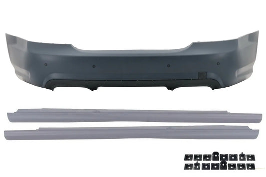 Heckstoßstange Passend Für Mercedes S-Klasse W221 (2005-2010) S65 Design Mit Seitenschweller Kurze Ausführung KITT