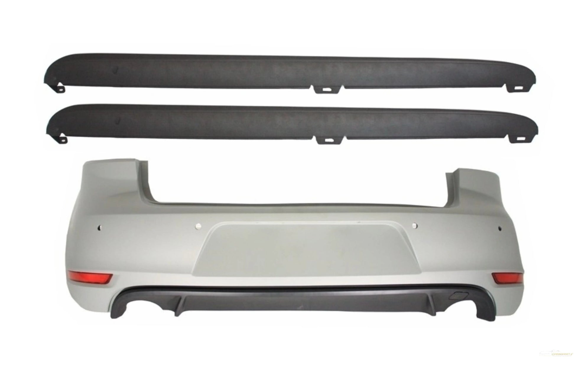 Heckstoßstange Passend Für VW Golf 6 VI (2008-2012) Mit Seitenschwellern Im GTI-Design KITT