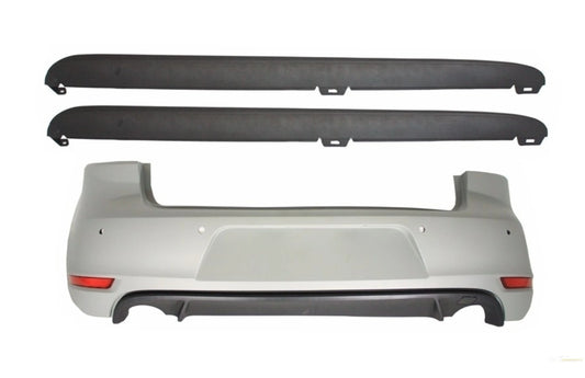 Heckstoßstange Passend Für VW Golf 6 VI (2008-2012) Mit Seitenschwellern Im GTI-Design KITT