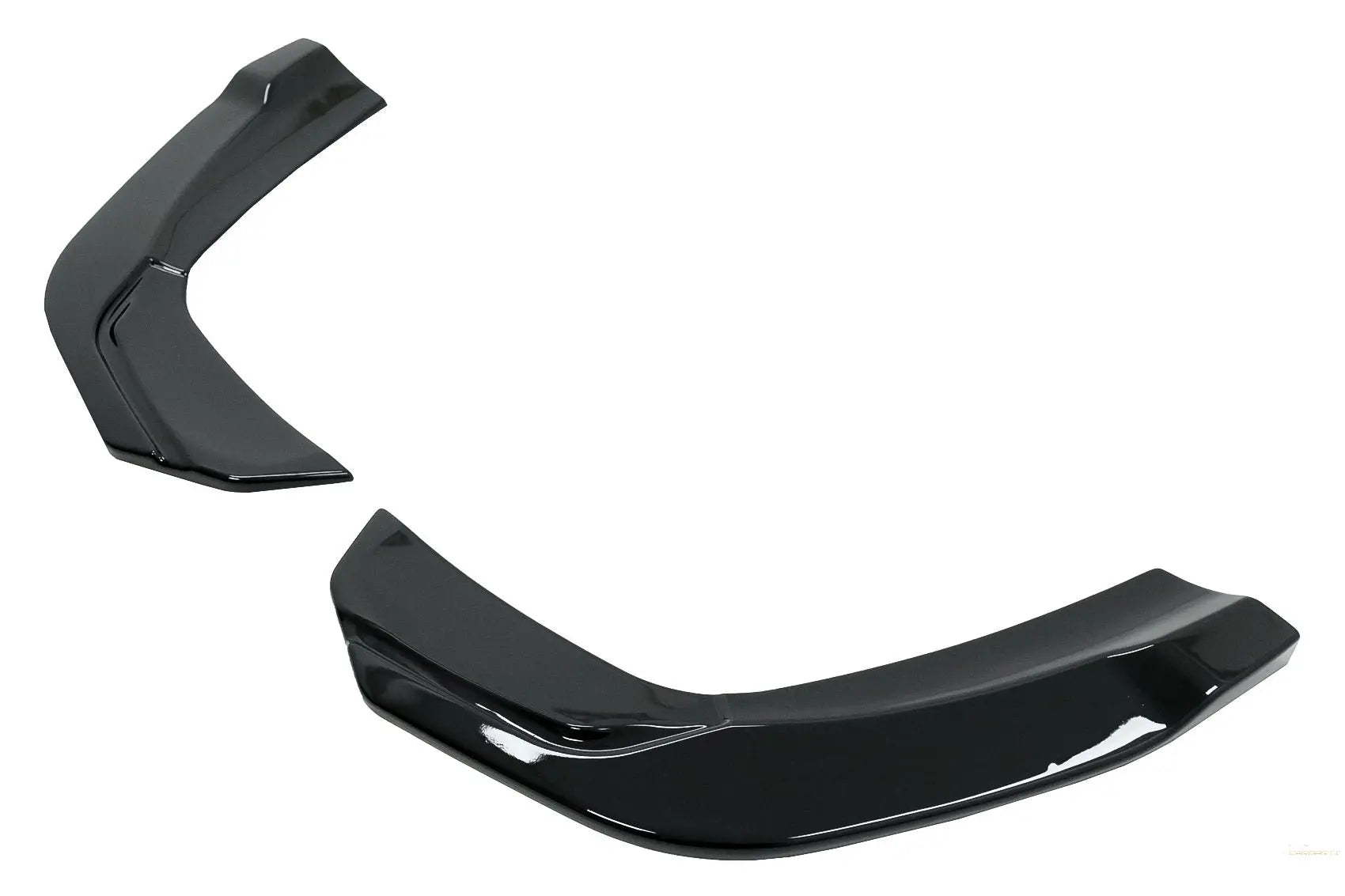 Heckstoßstange Seitensplitter Passend Für Mercedes A-Klasse V177 A35 Limousine (2018) Piano Black KITT