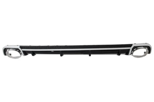 Heckstoßstange Volant Diffusor Endrohre Passend Für Audi A4 B9 8W (2016-2018) Limousine Avant RS4 Design KITT