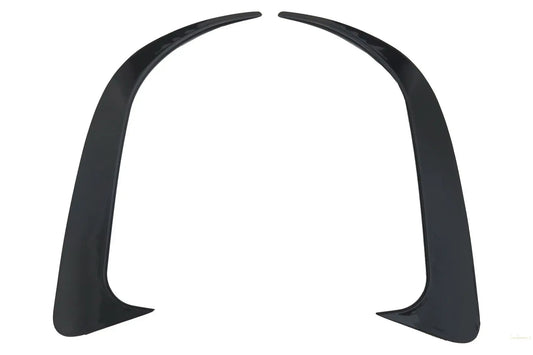 Heckstoßstangensplitter Flossen Seitliche Lüftungsschlitze Canards Passend Für Mercedes CLA W117 C117 X117 (2013-2018) CLA45 Design KITT