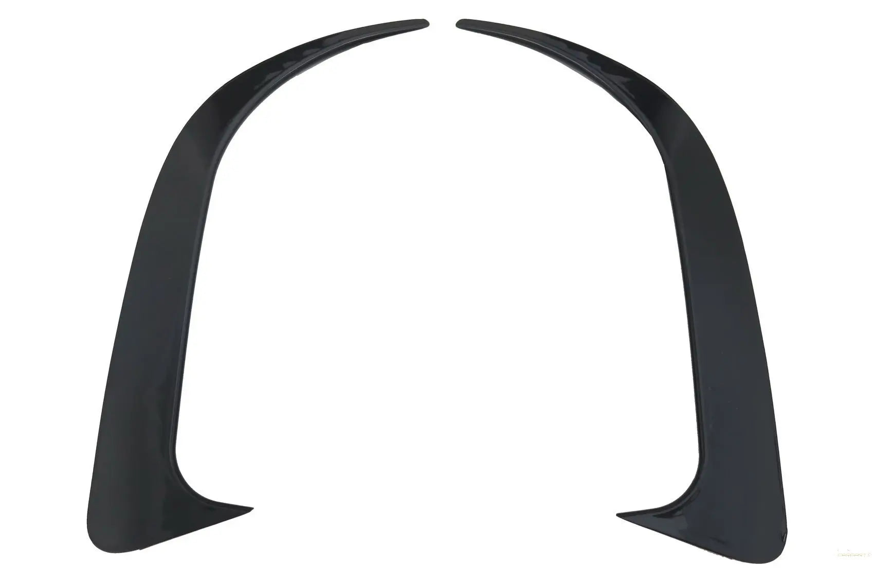 Heckstoßstangensplitter Flossen Seitliche Lüftungsschlitze Canards Passend Für Mercedes CLA W117 C117 X117 (2013-2018) CLA45 Design KITT