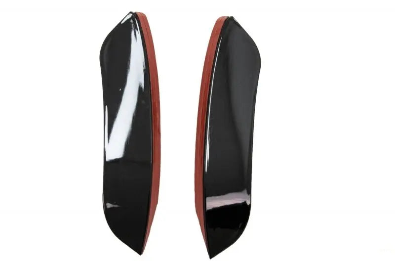 Kit Frontstoßstangenklappen Seitenflossenklappen Passend Für Mercedes A-Klasse W177 V177 (04.2018) A35 Design Black Edition KITT