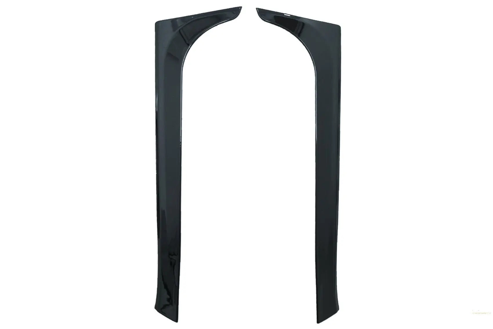 Kofferraum Heckscheibenspoiler Passend Für VW Polo Aw Mk6 (2018) Piano Black KITT