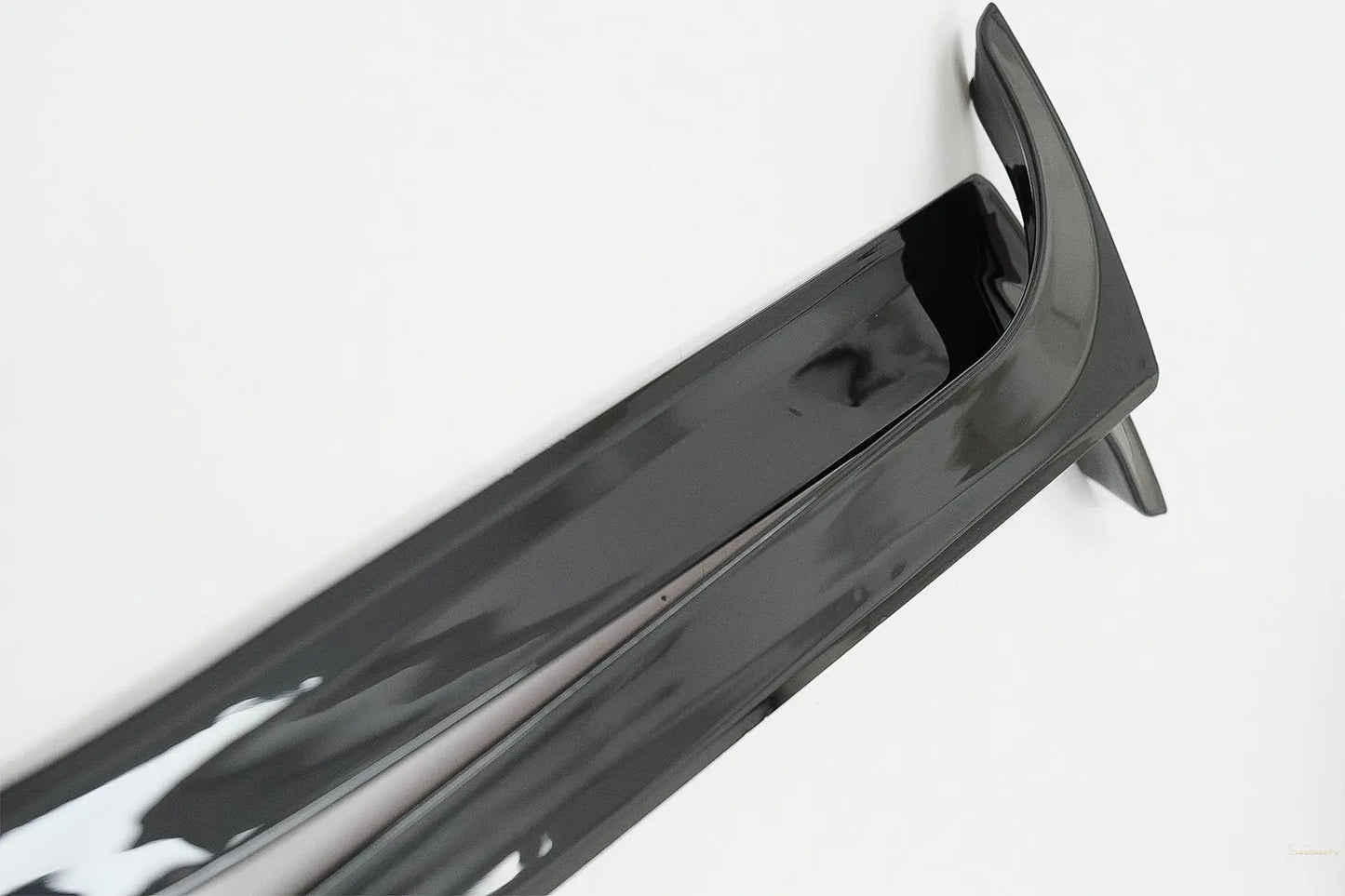 Kofferraum Heckscheibenspoiler Passend Für VW Polo Aw Mk6 (2018) Piano Black KITT