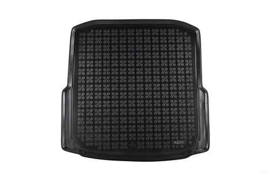 Kofferraummatte Gummi Schwarz Passend Für Skoda Octavia III Schrägheck 2013+ Rezaw Plast