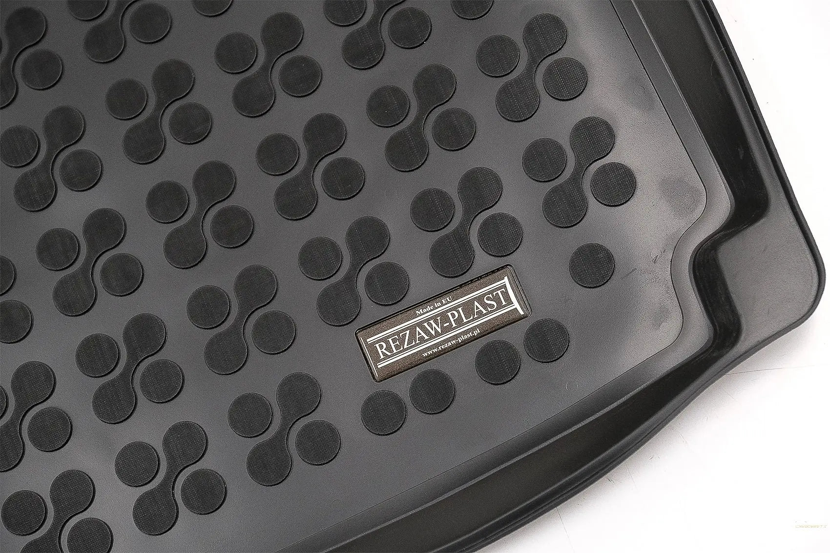 Kofferraummatte Gummi Schwarz Passend Für VW Golf 8 VIII Hatchback (2020) Rezaw Plast