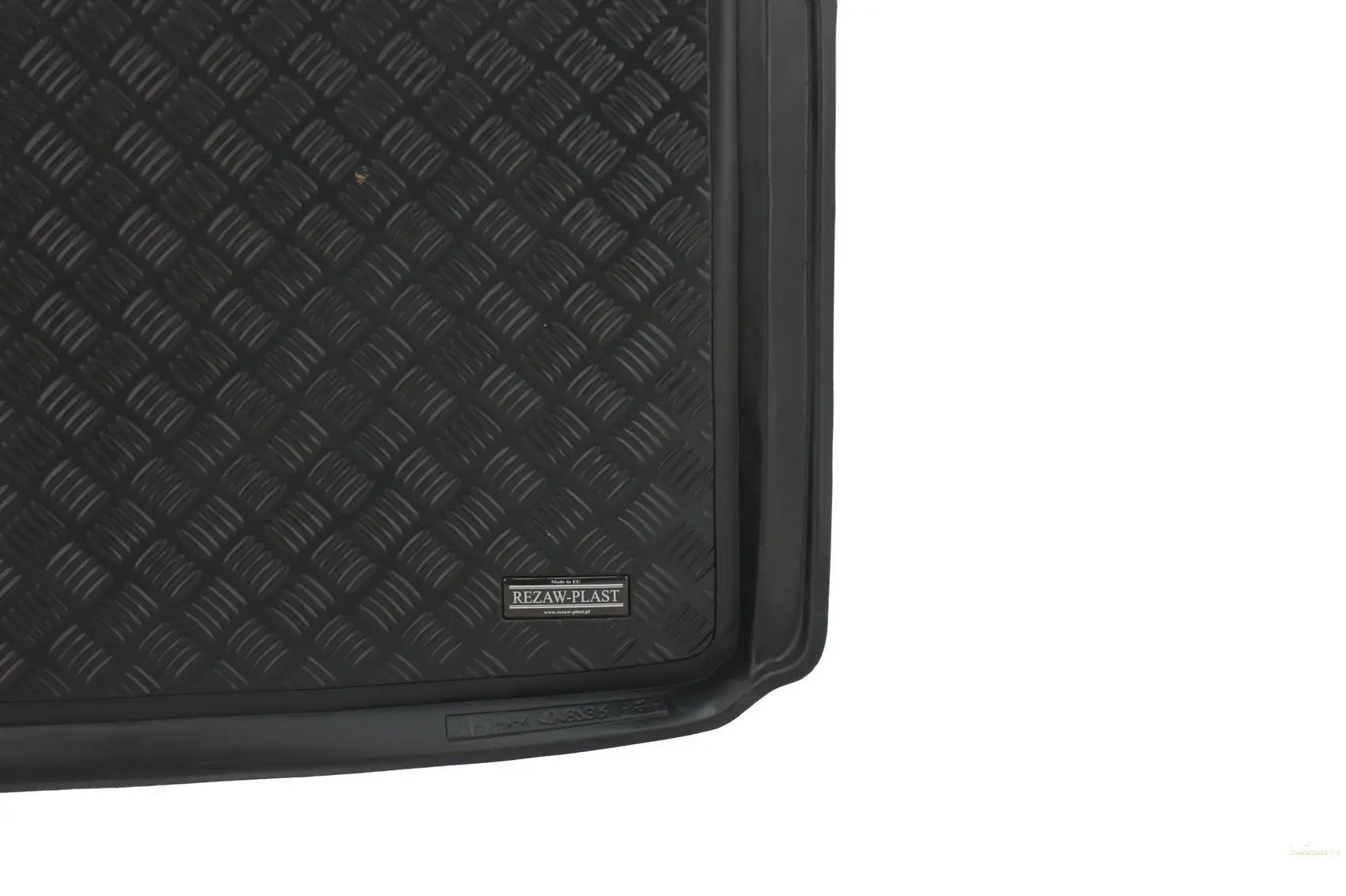 Kofferraummatte Schwarz Passend Für VW Passat B8 Variante (2014) Mit Vollwertigem Ersatzrad Rezaw Plast