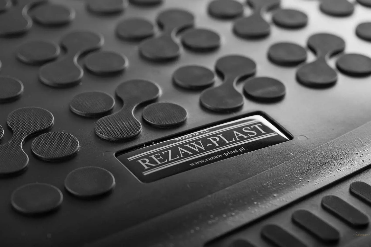 Kofferraummattengummi Passend Für Volvo V60 II (2018-) Schwarz Rezaw Plast