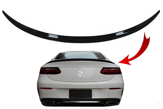 Kofferraumspoiler Passend Für Mercedes E-Klasse C238 Coupe (2016) Piano Schwarz KITT
