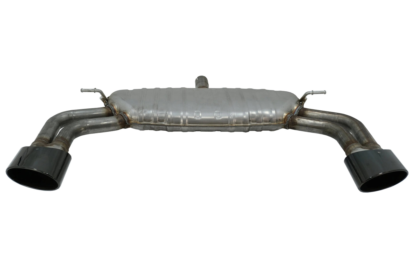 Komplette Auspuffanlage Passend Für AudII A3 8V Limousine / Cabrio (2012-2019) RS3 Design Piano Black Spitzen KITT Professional Exhaust Systems