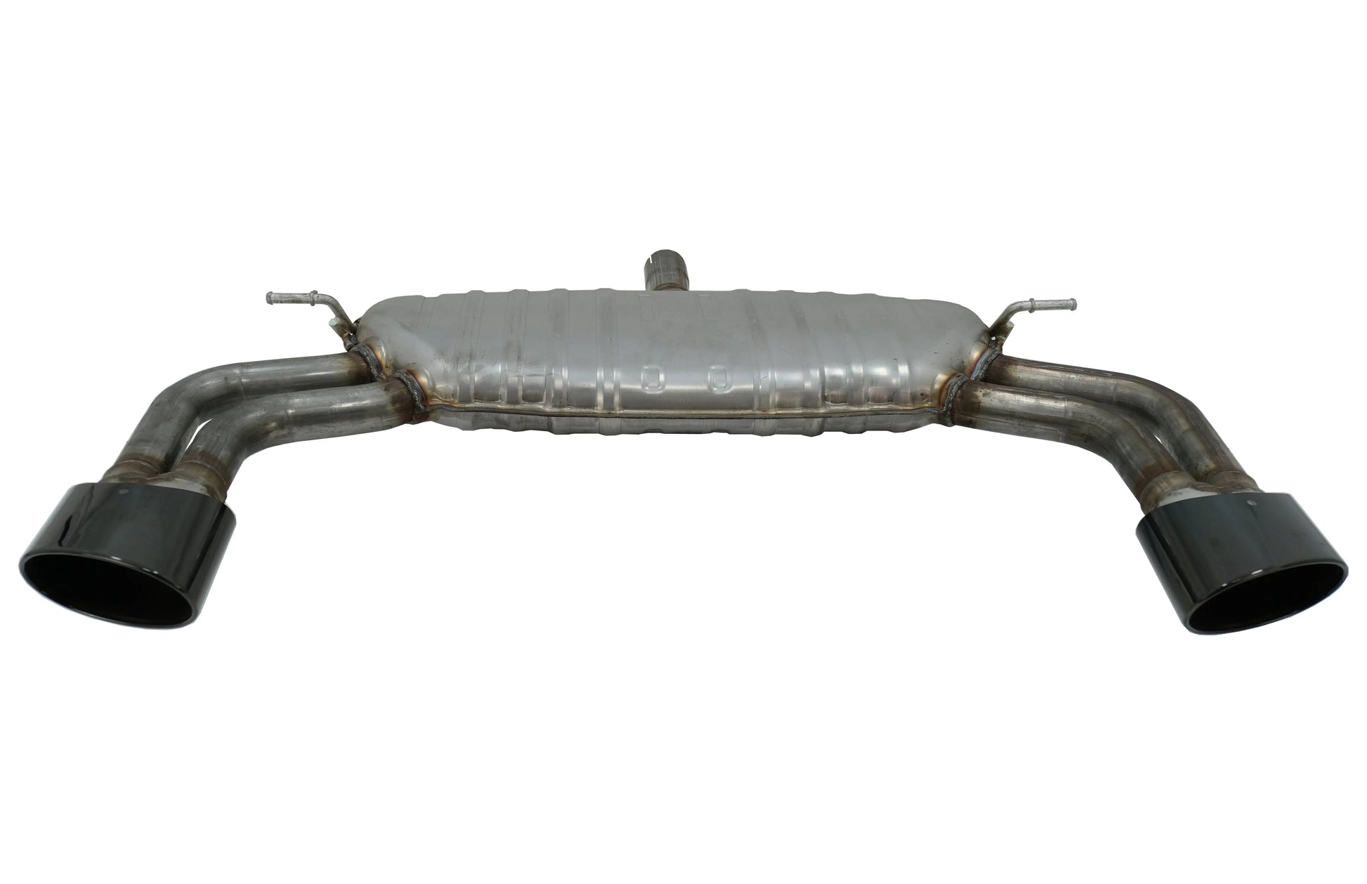 Komplette Auspuffanlage Passend Für AudII A3 8V Limousine / Cabrio (2012-2019) RS3 Design Piano Black Spitzen KITT Professional Exhaust Systems