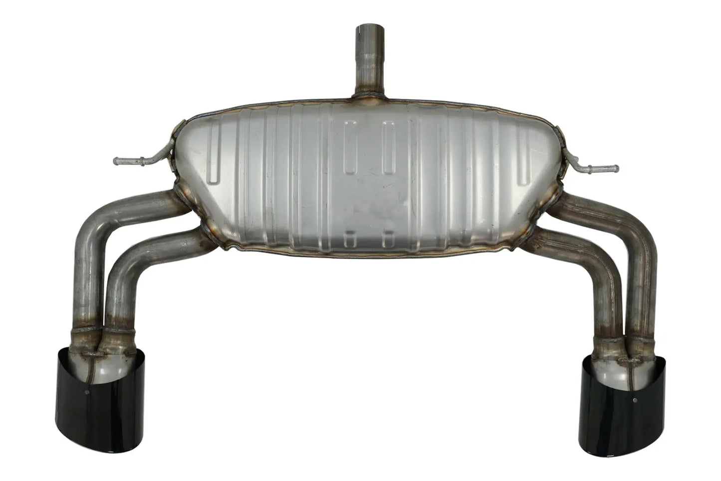 Komplette Auspuffanlage Passend Für AudII A3 8V Limousine / Cabrio (2012-2019) RS3 Design Piano Black Spitzen KITT Professional Exhaust Systems