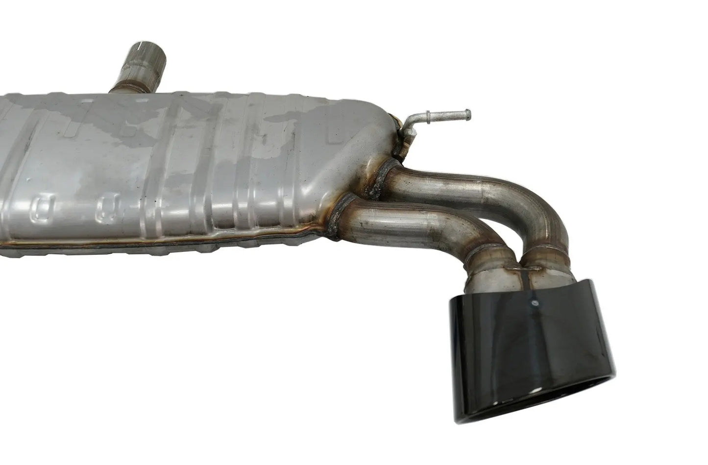 Komplette Auspuffanlage Passend Für Audi A3 8V Hatchback / Sportback / Coupe (2012-2019) RS3 Design Piano Black Spitzen KITT Professional Exhaust Systems