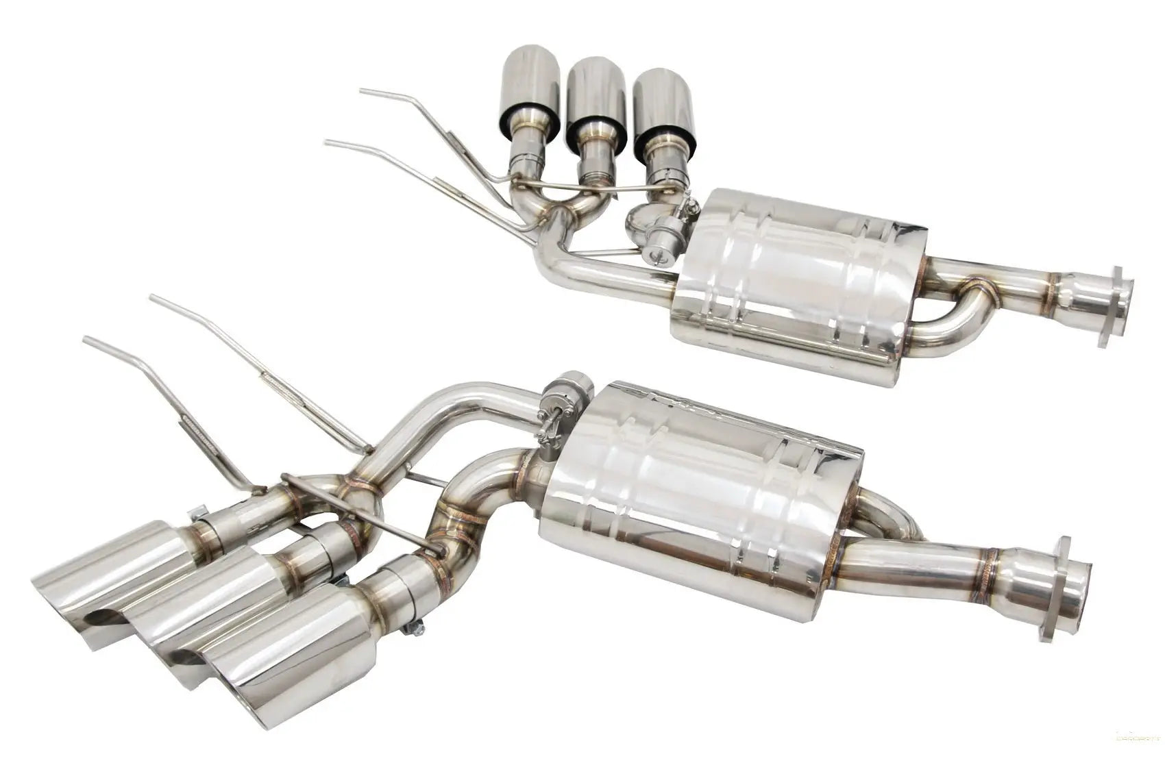 Komplette Auspuffanlage Passend Für Mercedes G-Klasse W463 (2009-2018) G500 G55 G63 G65 Dreifach Schalldämpfer Mit Valvetronic KITT Specials