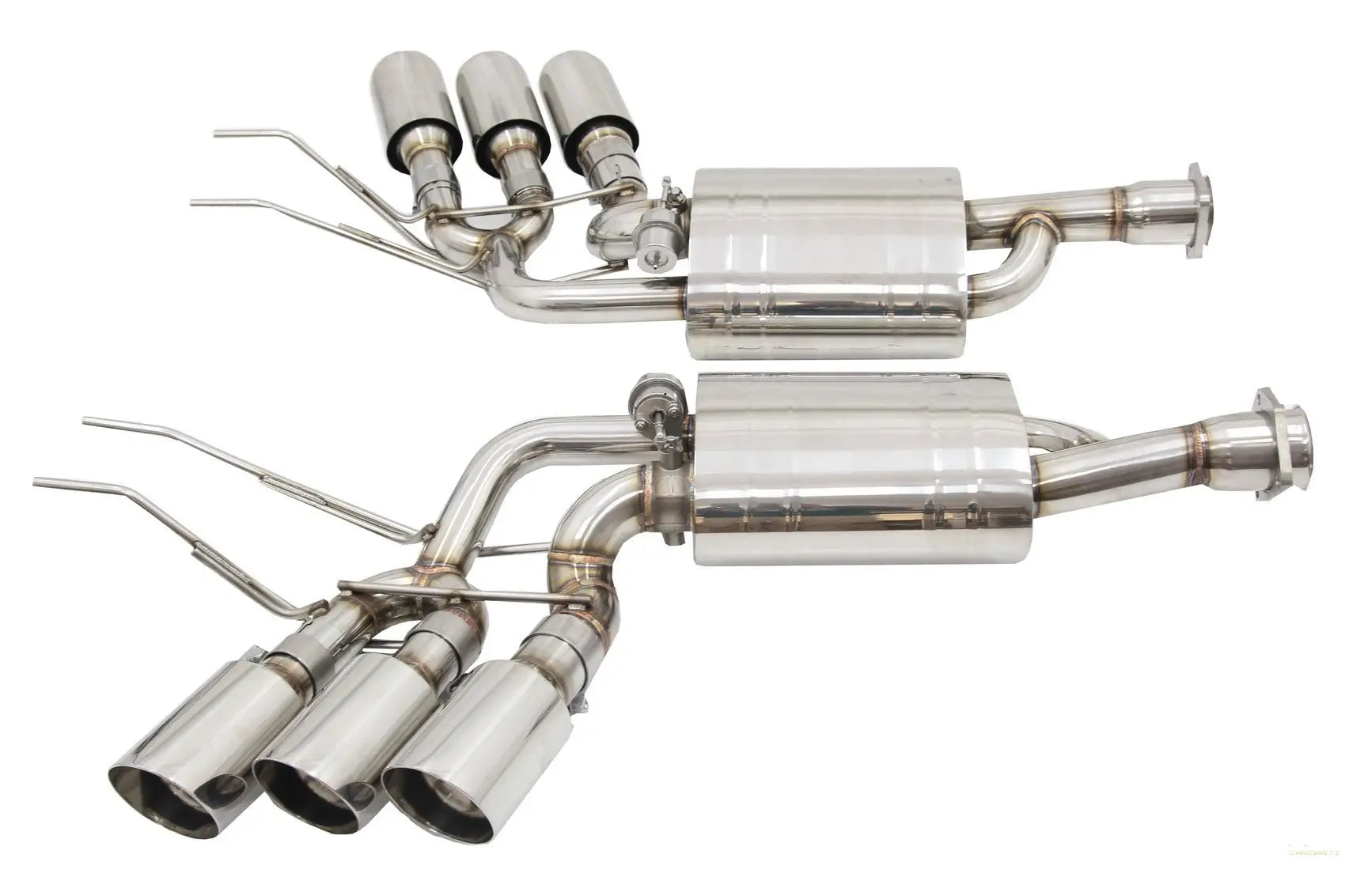 Komplette Auspuffanlage Passend Für Mercedes G-Klasse W463 (2009-2018) G500 G55 G63 G65 Dreifach Schalldämpfer Mit Valvetronic KITT Specials