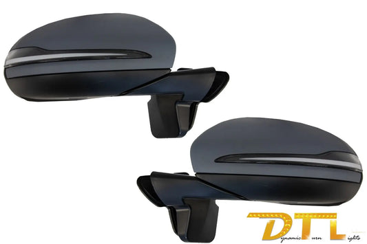 Komplette Spiegelbaugruppe Passend Für Mercedes G-Klasse W463 (1989-2017) 2018 Facelift Design Dynamisches Blinklicht KITT