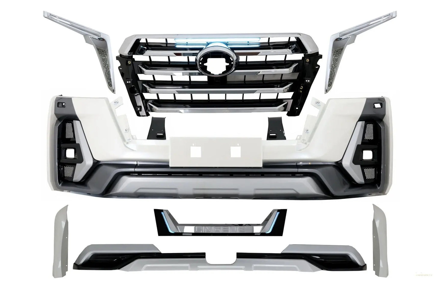 Komplette Umbau-Bodykit-Montage Passend Für Toyota Land Cruiser V8 FJ200 (2015-2020) Limgene Style KITT