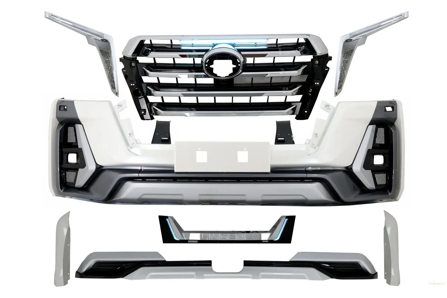 Komplette Umbau-Bodykit-Montage Passend Für Toyota Land Cruiser V8 FJ200 (2015-2020) Limgene Style KITT