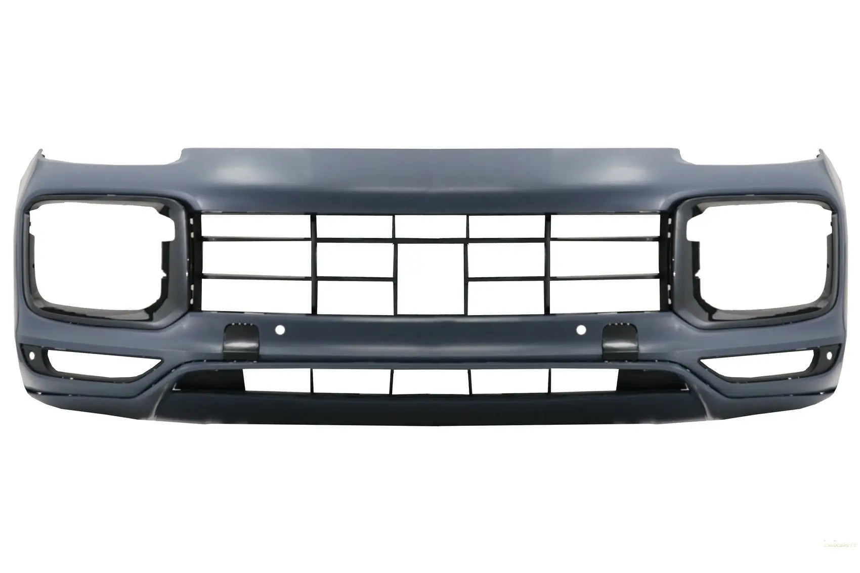 Komplettes Bodykit Mit Endrohrblenden Quad Chrom Passend Für Porsche Cayenne (9y0) (2018) Umbau Auf Turbo & Aero Look KITT