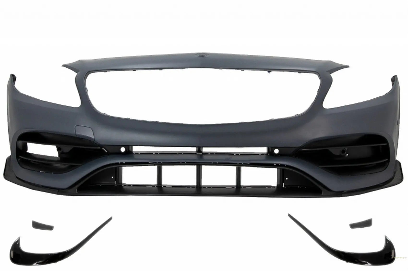 Komplettes Bodykit Mit Endrohren Passend Für Mercedes A-Klasse W176 (2012-2018) Facelift A45 Design KITT