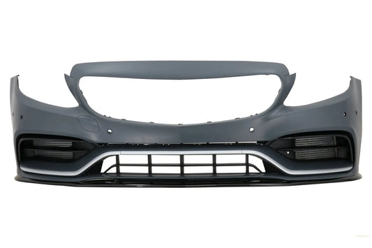 Komplettes Bodykit Mit Schalldämpferspitzen Passend Für Mercedes C-Klasse W205 Limousine (2014-2020) C63s Edition 1 Design KITT