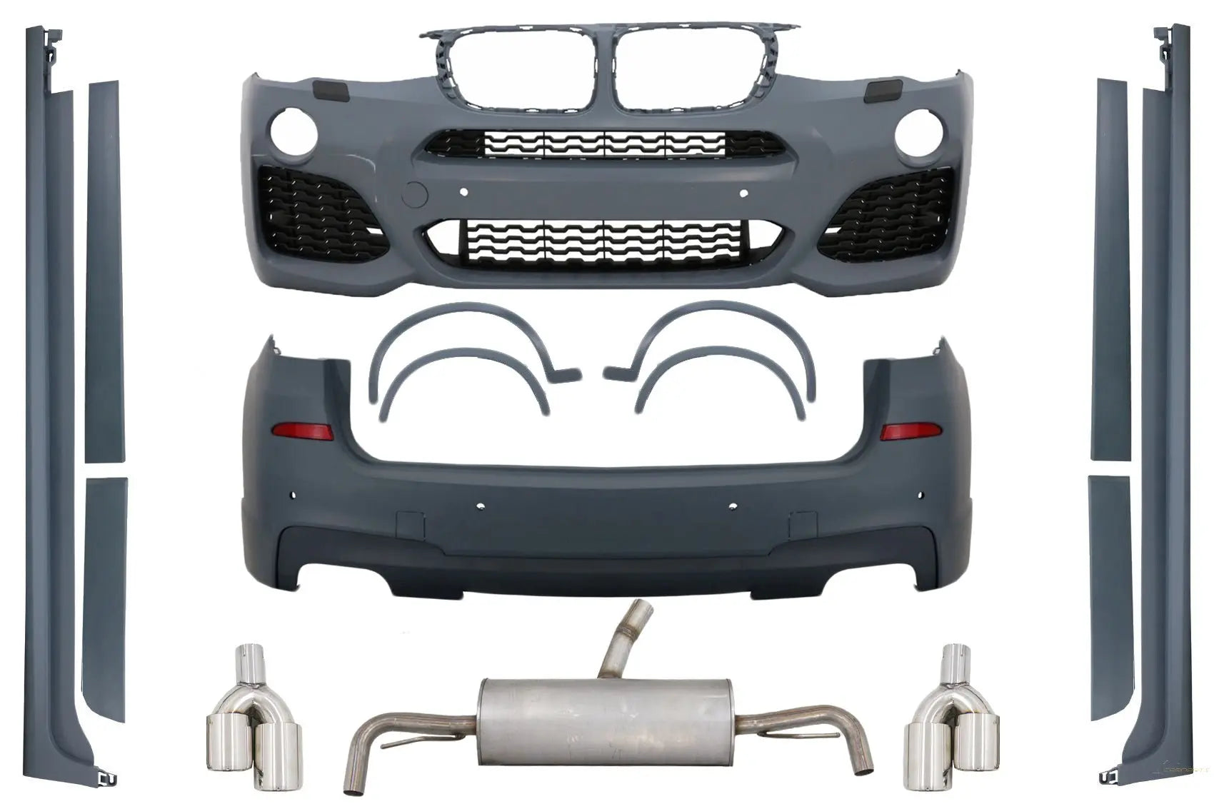 Komplettes Bodykit Passend Für BMW X3 F25 LCI (2014-2017) M-Design KITT