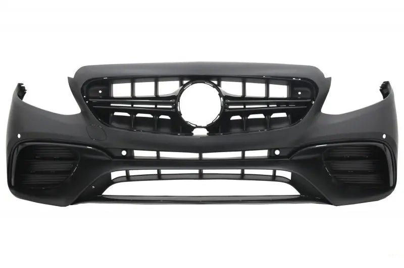 Komplettes Bodykit Passend Für Mercedes E-Klasse W213 (2016-2019) E63 Design Mit Endschalldämpfer Schwarz KITT