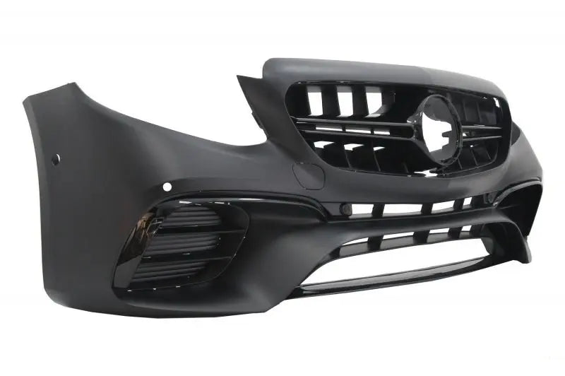 Komplettes Bodykit Passend Für Mercedes E-Klasse W213 (2016-2019) E63 Design Mit Endschalldämpfer Schwarz KITT