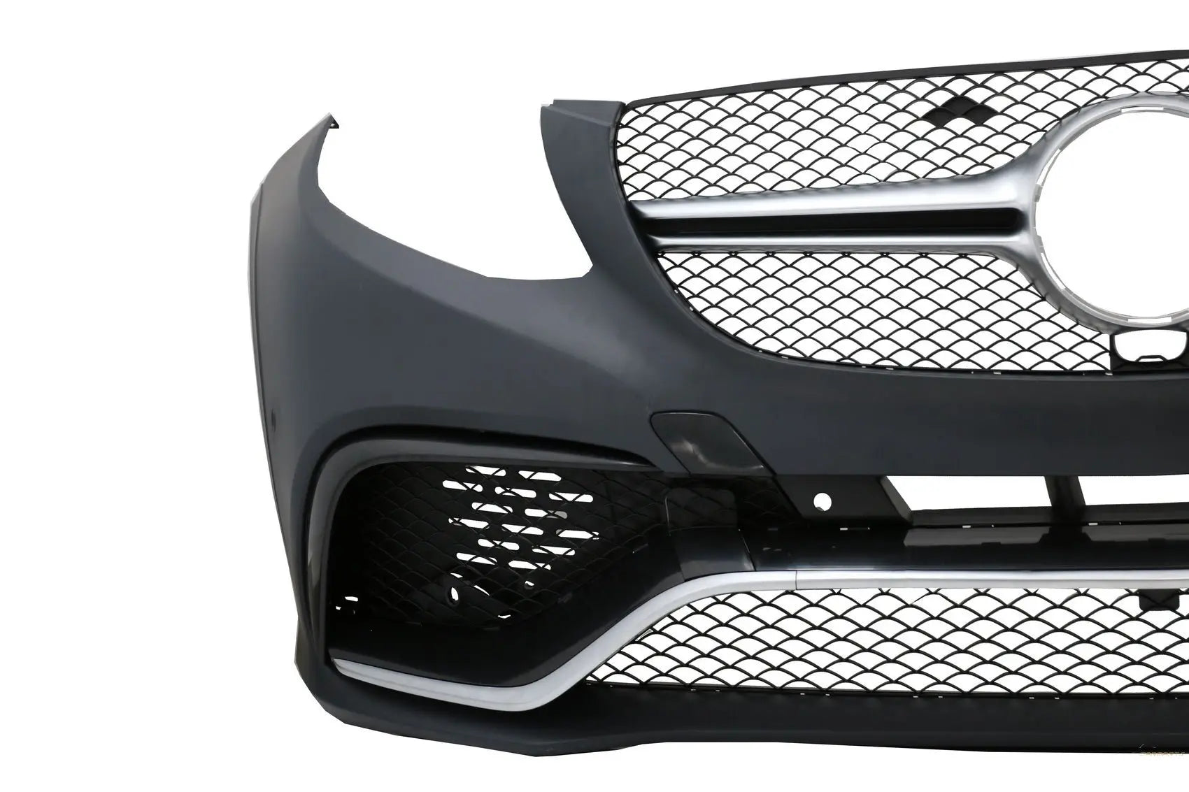 Komplettes Bodykit Passend Für Mercedes GLE W166 SUV (2015-2018) Schwarz Verchromt KITT